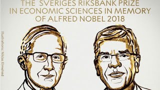 Americans William Nordhaus and Paul Romer win 2018 Nobel Economics Prize