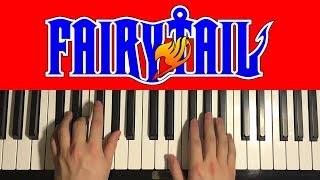 Fairy Tail - Main Theme (Piano Tutorial Lesson)