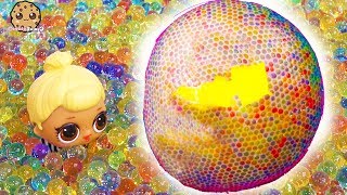 Giant Orbeez Ball ! LOL Surprise + Fun Mystery Blind Bags