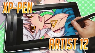 THE BEST CHEAPEST DRAWING TABLET OUT THERE? XP-PEN ARTIST 12 Unbox Review!