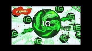 Agma.io - 300 bots livestream || GOLD MEMBER || destroying server