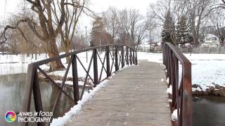 Winter Walk-Through of South Park in Oshkosh Wisconsin