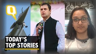 QWrap: Rahul Gandhi, Sitharaman Trade Barbs Over Rafale Row & More | The Quint