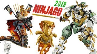 Лего Ниндзяго 2019 Замок Императора, Огненный кинжал и Титан Ллойда