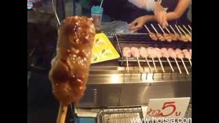 ตลาดโต้รุ่งทุ่งเจริญ Roi Et night Market
