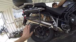 TRIUMPH EXPLORER 1200 PONTEIRA ATALLA SAÇO INOXIDAVEL SENSACIONAL