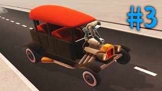 СИМУЛЯТОР АВАРИЙ [3] Разбиваем машины Игровой мультик про машинки и аварии Turbo Dismount 3 серия