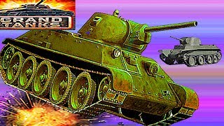 GRAND TANKS  Как world of tanks blitz Новое видео для детей новые танки прокачка танковые бои онлайн