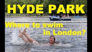 Where to swim in London? Hyde park, Serpentine Lido
