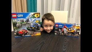 ЛЕГО СИТИ! ПОЛИЦИЯ - Погоня по грунтовой дороге. ИГОРЕК собирает сам! LEGO CITY POLICE