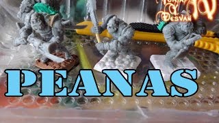 KINGS OF WAR PEANAS DE PASTA DE PAPEL VS ARCILLA EN OGROS @manticgames