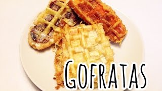 GOFRATAS Bocadillos en Gofrera