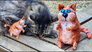 Ватное папье-маше. Игрушка своими руками мастер-класс