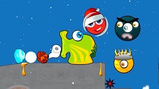 МУЛЬТИК - КРАСНЫЙ ШАРИК и Розовый Шар Девочка. Нападение КВАДРАТОКЛАУСА 8. Red Ball для детей!