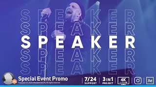 Event Promo ★ After Effects Template ★ AE Templates