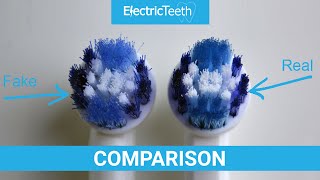 Fake v Real Oral-B Brush Heads