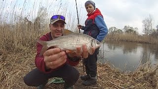 Весенняя плотва 2015. Сула. GoPro 720.