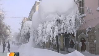 Снега и Морозы - Арктический Циклон прошелся по Европе до Турции.