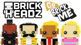 LEGO Brickheadz Go Brick Me 41597 Unboxing, Review & MOCs!