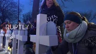 USA: Waukesha locals hold vigil for victims of Christmas parade tragedy