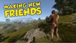 Rust First Episode! [Base Building and gathering resources!]
