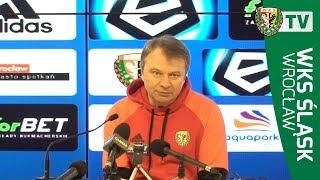 VIDEO: Trener Pawłowski po meczu z Wisłą Płock