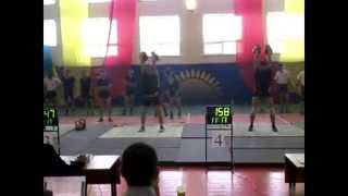 Чемпионат Казахстана-2015 по гиревому спорту. Эстафета