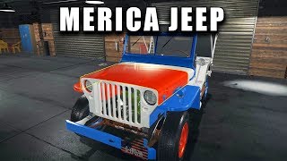 4TH OF JULY THEMED BUILD | Car Mechanic Simulator 2018