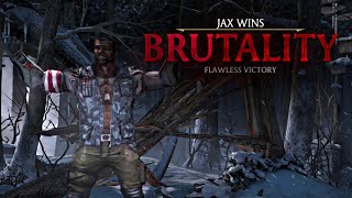 MORTAL KOMBAT X · Jax - ALL BRUTALITIES [HD] 60fps | MKX