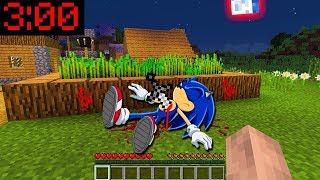 ЧТО СЛУЧИЛОСЬ СО ЗЛЫМ СОНИКОМ EXE В 3:00 ЧАСА НОЧИ В МАЙНКРАФТ МОДЫ! ОБЗОР МОДА MINECRAFT ИГРЫ ВИДЕО