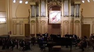 Небаба Анна. В. А. Моцарт - Концерт для фортепіано з оркестром 23, Ля мажор (1ч.)