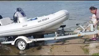 BRIG Falcon F450 спуск на воду (бриг фалкон 450)