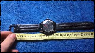 Полный видеообзор Мужские часы Curren 8104. Как настроить!!!