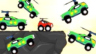 Машинки мультик. Машинка РЕДДИ и атака Монстр Траков / Cars - Monster Trucks' attack