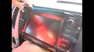 How to Remove Navigation / CD Changer  from Toyota Tundra 2008 for Repair.