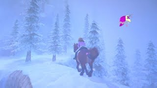 Chasing A Snow Yeti ?! Valley Of The Hidden Dinosaur  Star Stable Online Horse Video Game