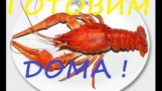 КАК ВАРИТЬ РАКОВ ПОЙМАННЫХ СВОИМИ РУКАМИ. ГОТОВИМ ДОМА. HOW TO COOK THE CRAYFISH