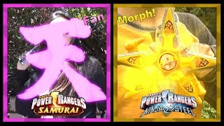 Samurai Pink & Ninja Steel Gold (Power Rangers Fan Morph)