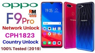 Oppo F9 Pro [CPH1823] Network Unlock Don 2019