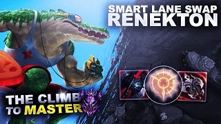 SMART LANE SWAP ON RENEKTON! - Climb to Master S9 | League of Legends