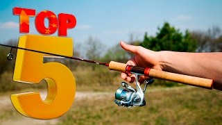 ТОП 5 - ИНТЕРЕСНЫХ КИТАЙСКИХ СПИННИНГОВ c ALIEXPRESS 2017