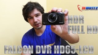 Видеорегистратор Falcon DVR HD65-LCD. Обзор китайского Full HD автомобильного регистратора.