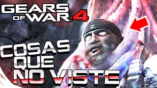GEARS OF WAR 4 - COSAS QUE NO VISTE DEL TRAILER FINAL | EASTER EGGS