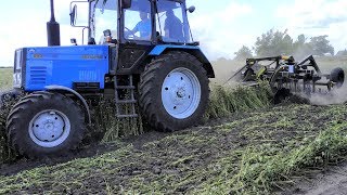 Дисковка гречки | Як МТЗ-892 майже...тягав 2,5м дискову борону T-allAr !