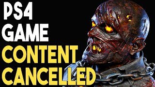 PS4 Game Content CANCELLED and GREAT Physical PS4 Game Deals!