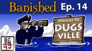 Banished (Water Map) Dugsville - Episode 14 - NOMADS!