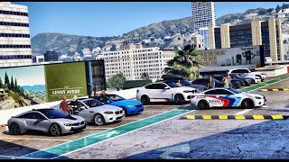 GTA V BMW Car Meet Up with Real Cars MODs! - "GTA 5 PC Mods" | ENB - PC