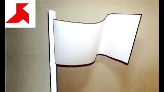DIY ? - Как сделать ФЛАГ из бумаги А4 своими руками?