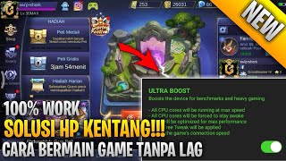 INI SOLUSI NYA!!! CARA BERMAIN GAME DI SEMUA HP KENTANG TANPA LAG,PATAH2,NO FPS DROP