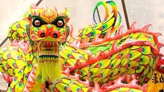 DRAGON DANCE - Chinese New Year - Barongsai Liong Samsi - IMLEK Ketandan Yogyakarta Indonesia [HD]